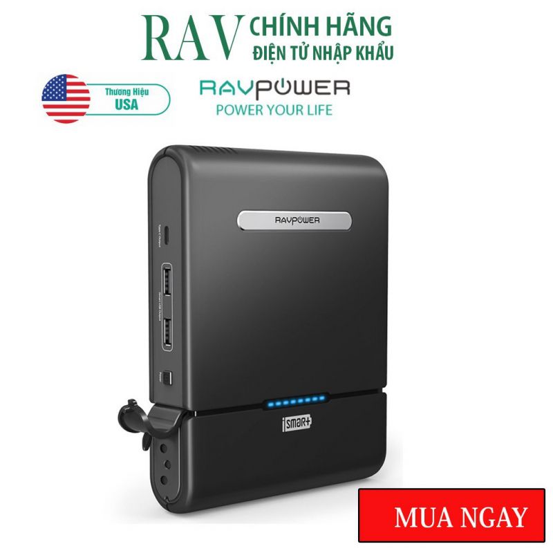 Sạc dự phòng cho Laptop RAVPower PB055 27000mAh