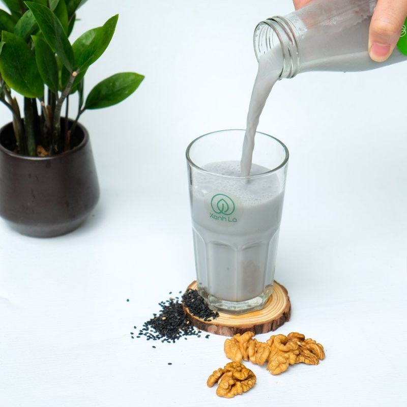 Sữa mè đen mix óc chó