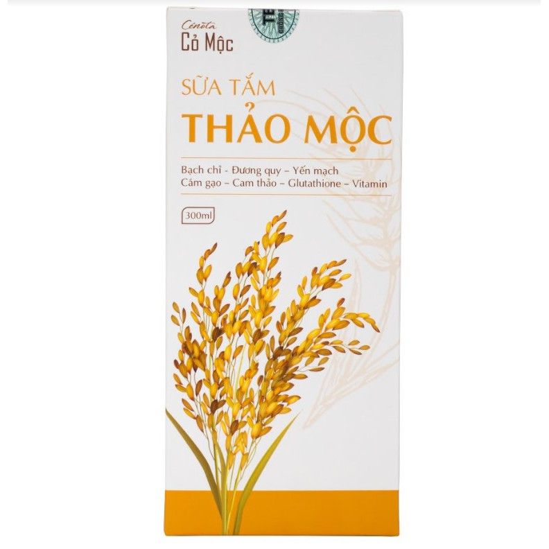 Sữa tắm thảo mộc trắng da Cenota 300ml