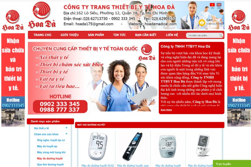 Thiết bị y tế Hoa Đà