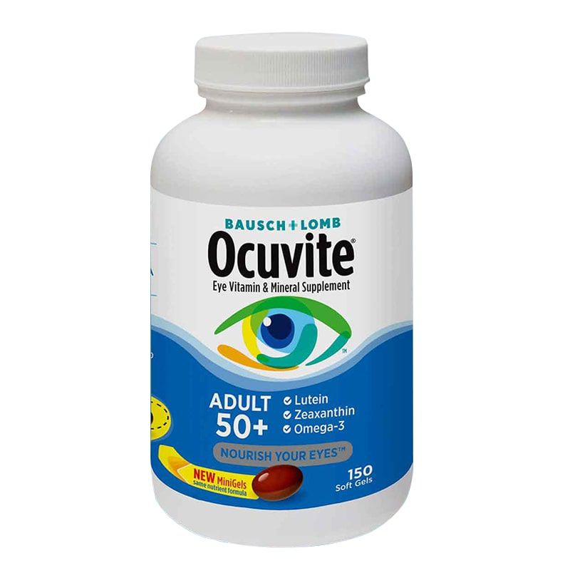 Thuốc bổ mắt cho người già Ocuvite Adult 50+