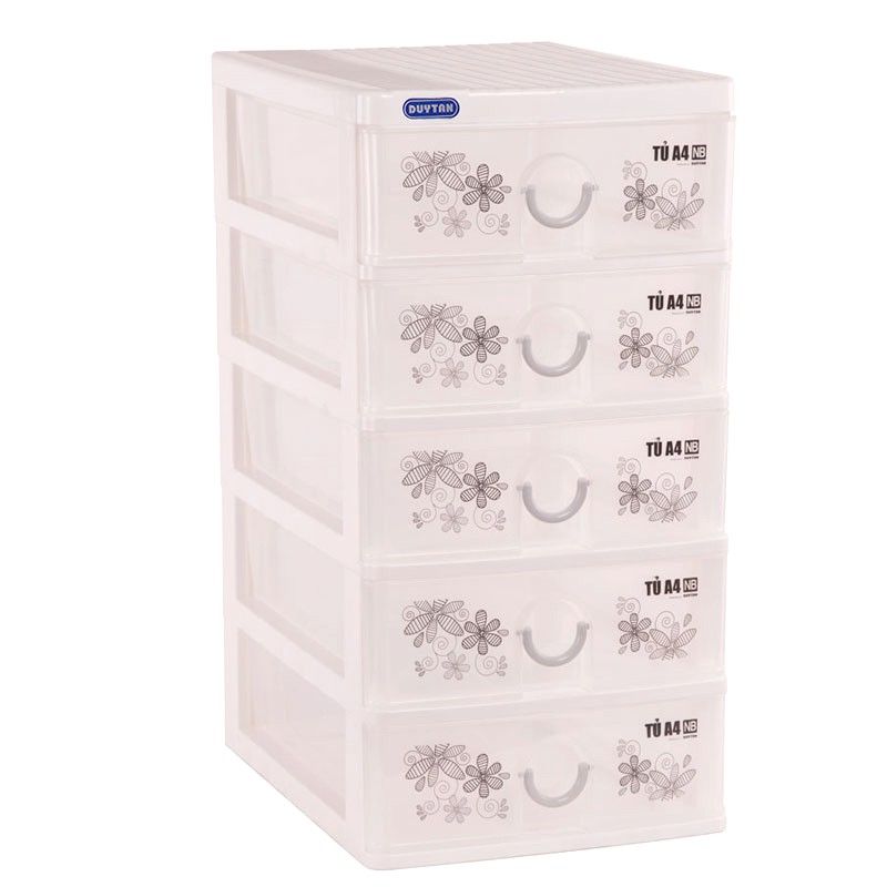Tủ A4 Duy Tân 5 Ngăn - Nắp Bằng