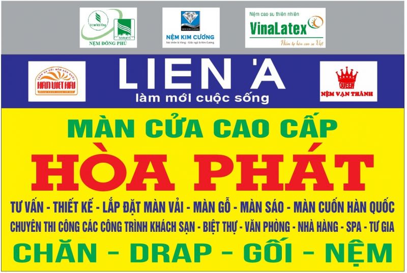 Màn Cửa Nệm Hòa Phát Bạc Liêu