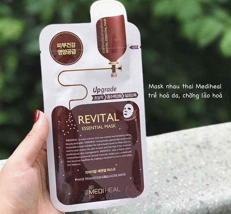 Mặt nạ nhau thai cừu Mediheal Placenta Revital Essential Mask EX