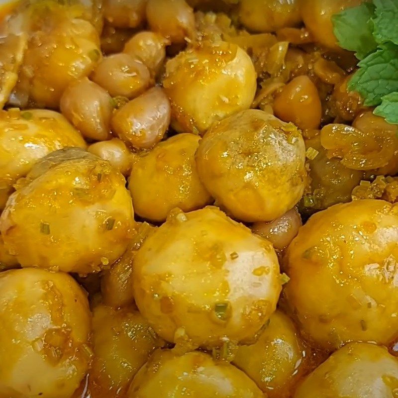 Nấm rơm xào lăn