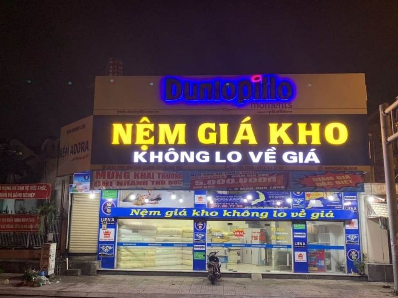 Nệm giá kho Bạc Liêu