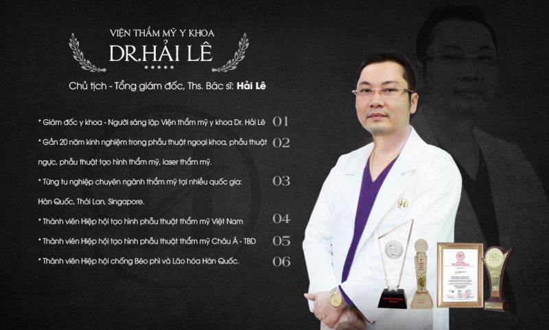 Viện thẩm mỹ y khoa DrHải Lê