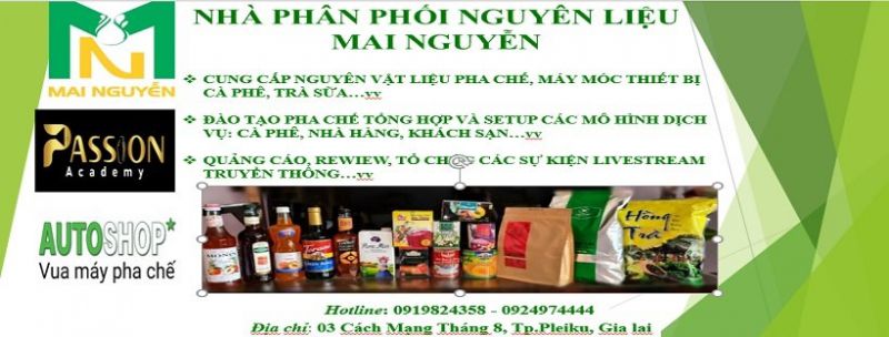 Nguyên Liệu pha chế Trần Gia