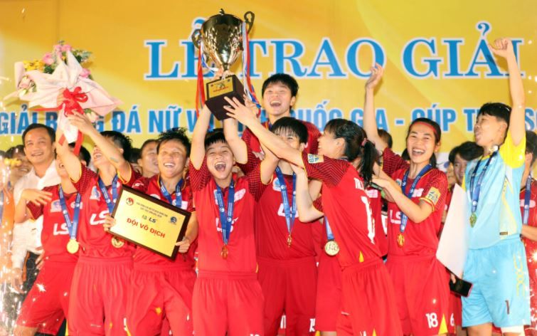 CLB TPHCM vô địch giải bóng đá nữ quốc gia 2021