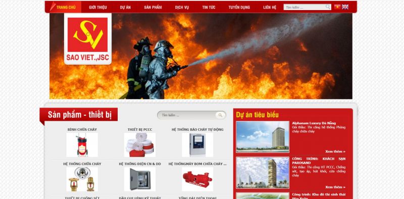 Công Ty CP Cơ Điện & Phòng Cháy Chữa Cháy Sao Việt