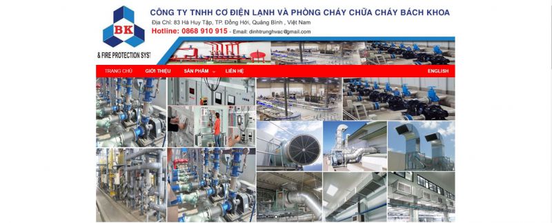 Công Ty TNHH Cơ Điện Lạnh Và PCCC Bách Khoa
