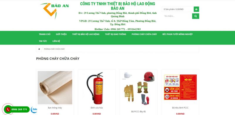 Công Ty TNHH Thiết Bị Bảo Hộ Lao Động Bảo An