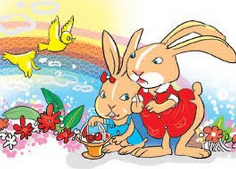 Thỏ con và mùa xuân