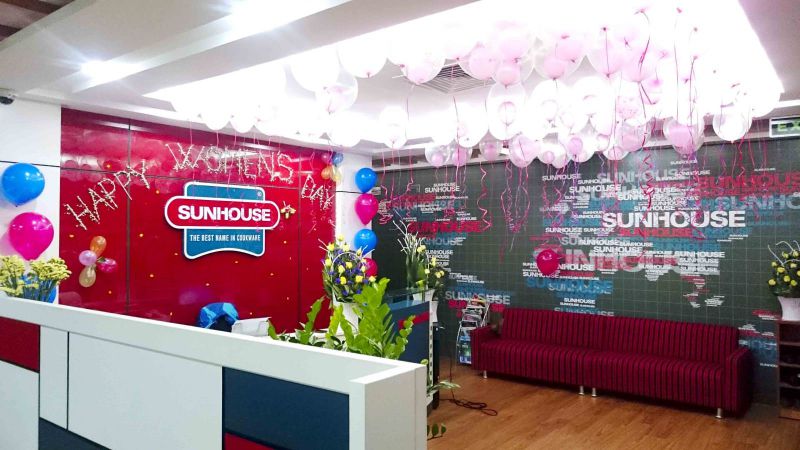 Trang trí không gian làm việc bất ngờ