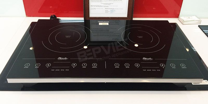 Thiết kế bề ngoài bếp từ đôi Thiết kế bề ngoài bếp từ đôi