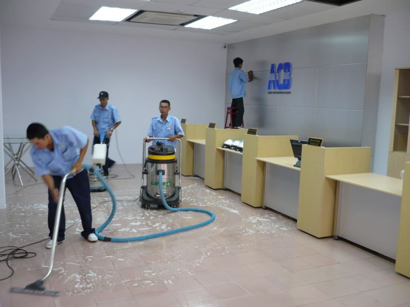 Vệ sinh công nghiệp Minh Quang