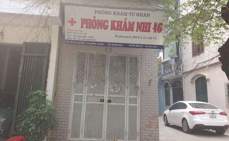 Phòng khám Nhi – Bác sĩ Lê Anh Vũ