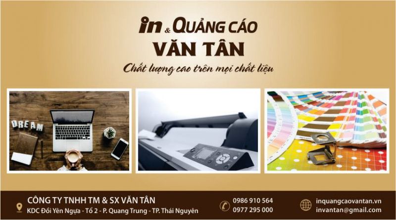 In & Quảng cáo Văn Tân
