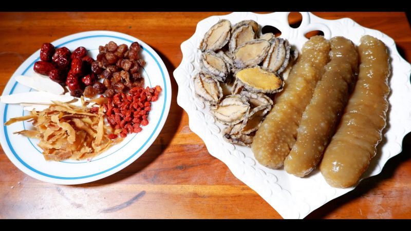 Canh hải sâm thuốc bắc