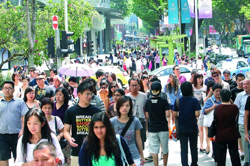 Dân nhập cư ở Singapore với tỷ lệ 43%