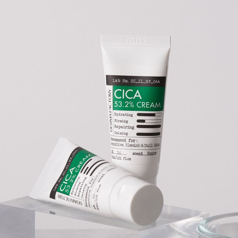 Kem dưỡng rau má (Centella Asiatica) Derma Factory CICA 532% Cream