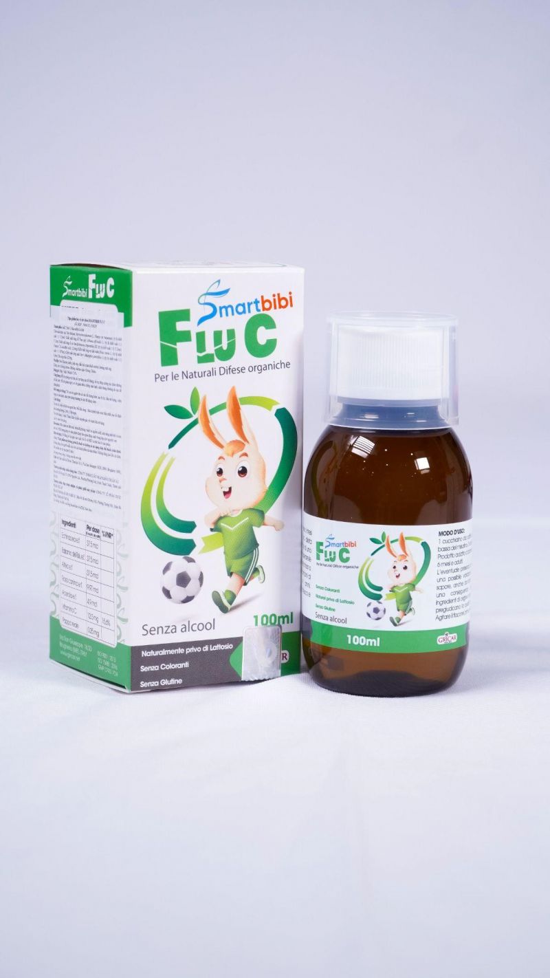 Smartbibi FLu C - Giảm triệu chứng cảm lạnh, cảm cúm, hỗ trợ tăng sức khoẻ đường hô hấp trên