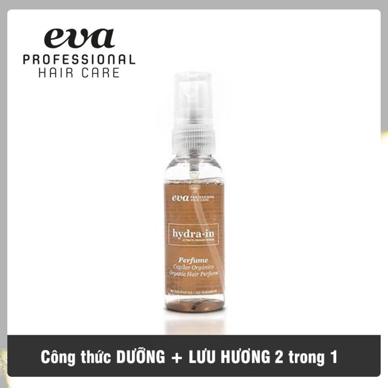Nước hoa tóc hữu cơ, dưỡng tóc mềm mượt Eva Hydra In Perfume 50ML