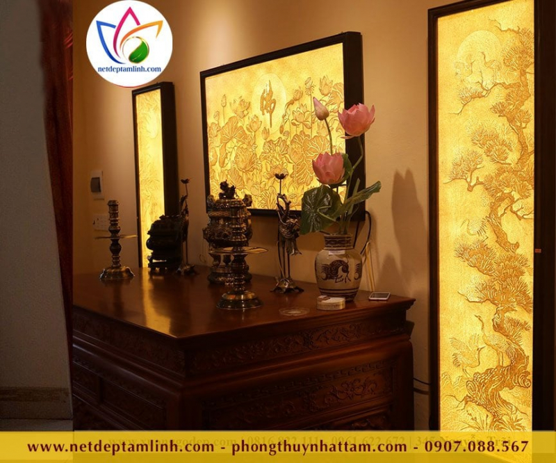 Bàn Thờ Gỗ Nhất Tâm