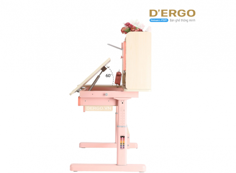 Bàn học thông minh chống gù chống cận cho trẻ iSmart Merrykid S8