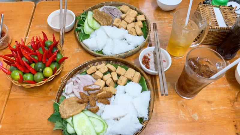 Bún đậu cô Oanh Bún đậu cô Oanh