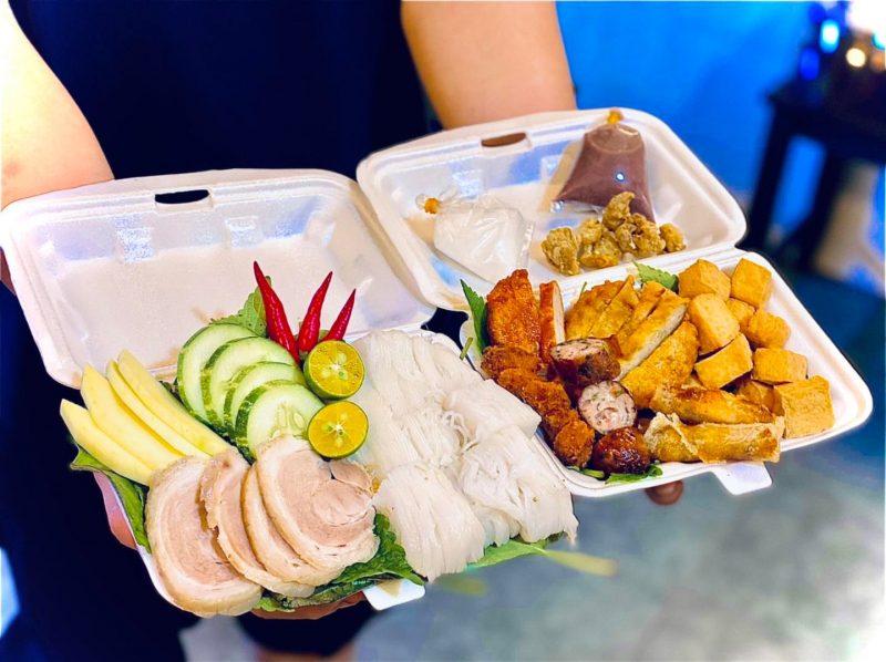 Bún đậu cô Oanh Bún đậu cô Oanh