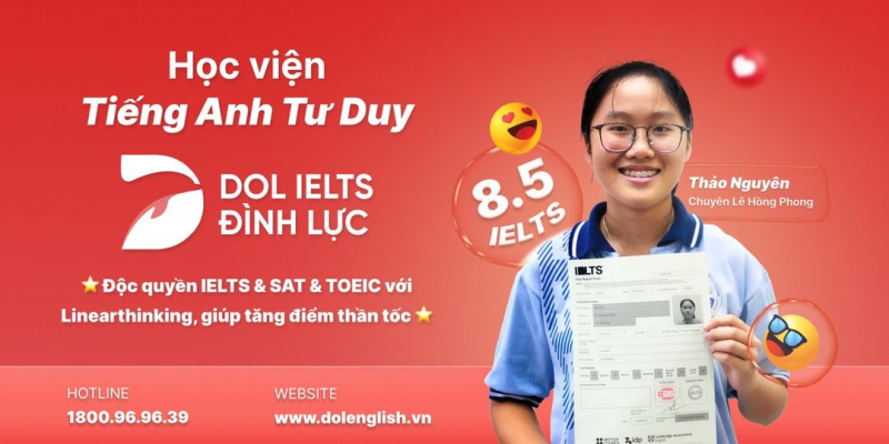 DOL English - Học viện Tiếng Anh Tư Duy đầu tiên tại Việt Nam DOL English - Học viện Tiếng Anh Tư Duy đầu tiên tại Việt Nam