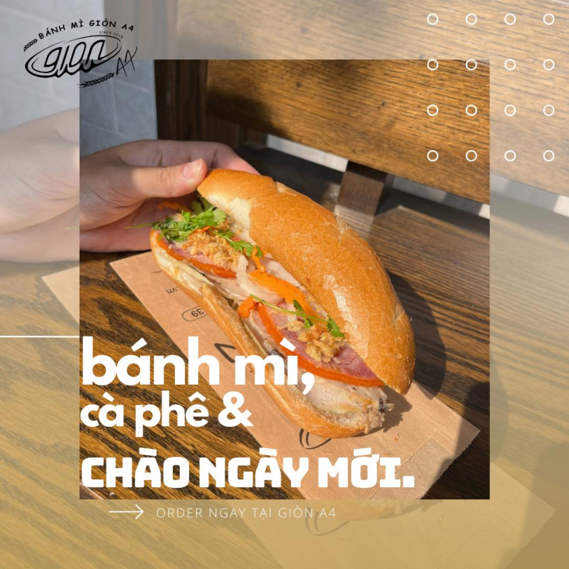 Bánh mì Giòn A4 Bánh mì Giòn A4
