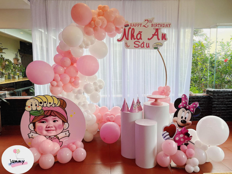 Trang trí sinh nhật Đà Lạt - Jummy Party