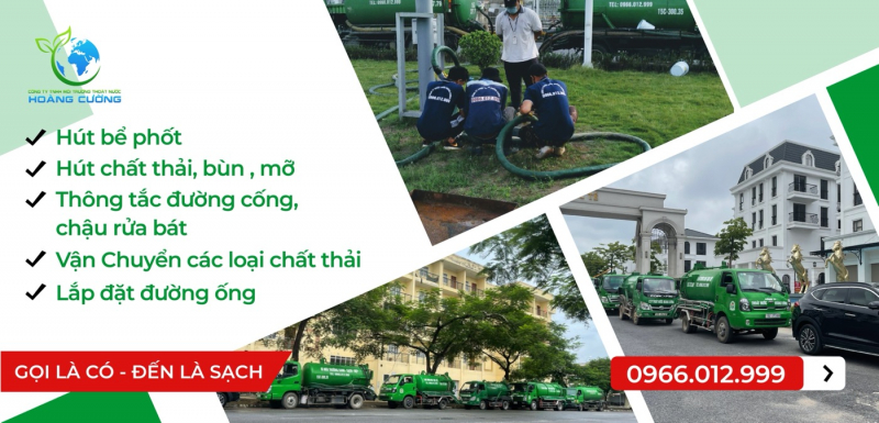 Công ty TNHH Môi Trường Thoát Nước Hoàng Cường