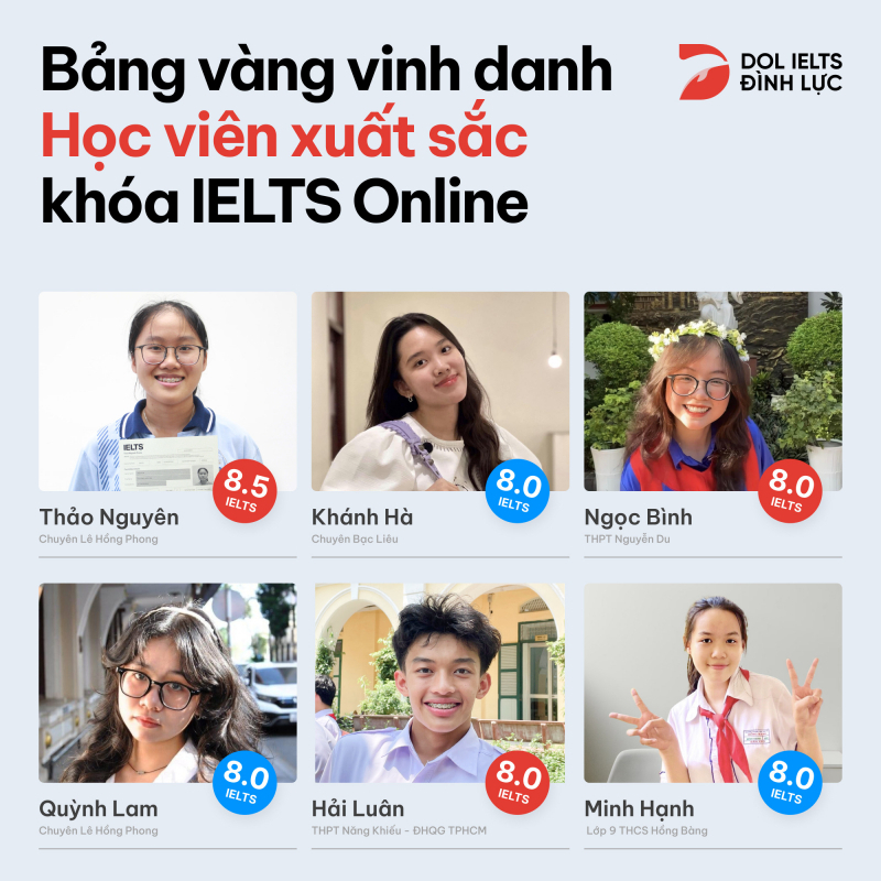 IELTS Đình Lực - DOL English IELTS Đình Lực - DOL English