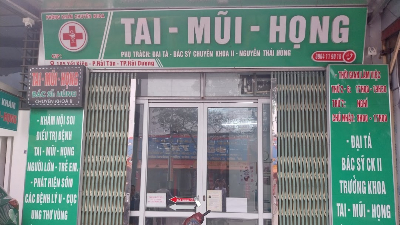 Phòng khám tai mũi họng - Bác sĩ Hùng Phòng khám tai mũi họng - Bác sĩ Hùng