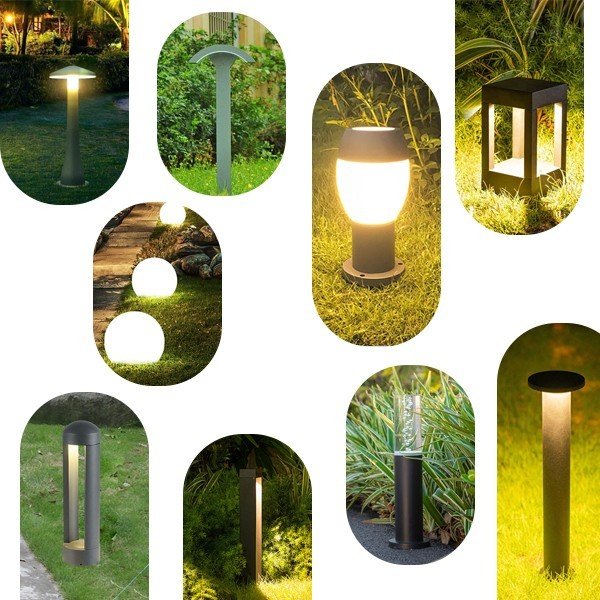 Các kiểu dáng đèn sân vườn HALEDCO đẹp