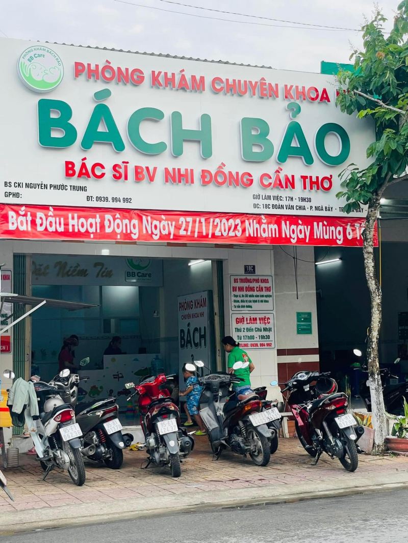 Phòng khám chuyên khoa Nhi Bách Bảo - Ngã Bảy Hậu Giang