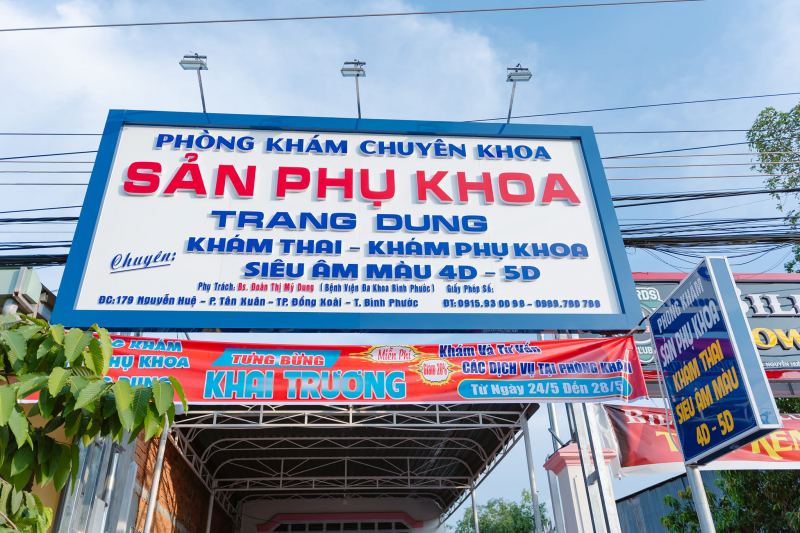 Phòng khám chuyên khoa sản phụ khoa Trang Dung Phòng khám chuyên khoa sản phụ khoa Trang Dung