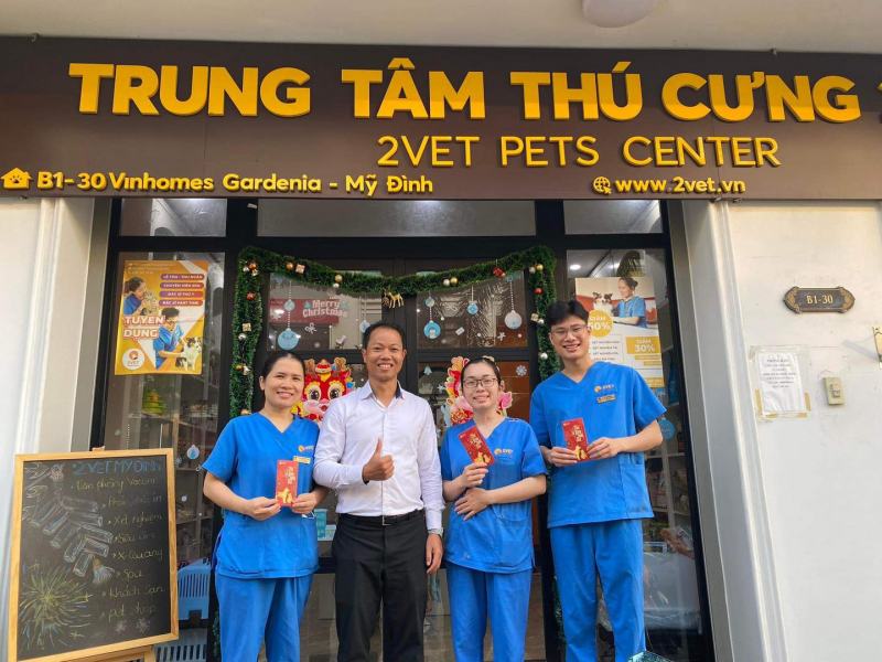 Bệnh viện thú y 2Vet Hàm Nghi