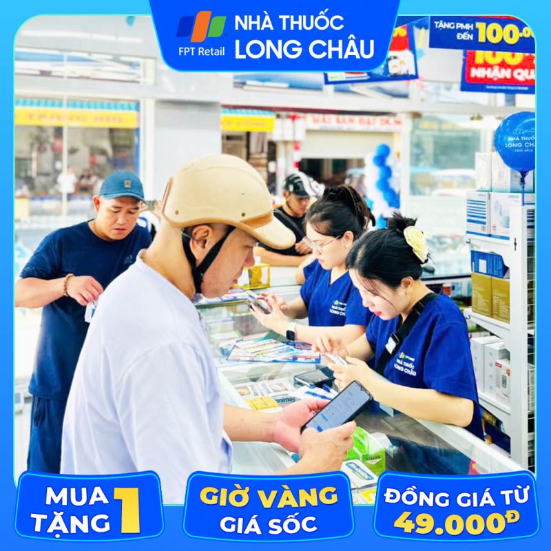 Hệ thống nhà thuốc Long Châu - chi nhánh phường Vĩnh Hội