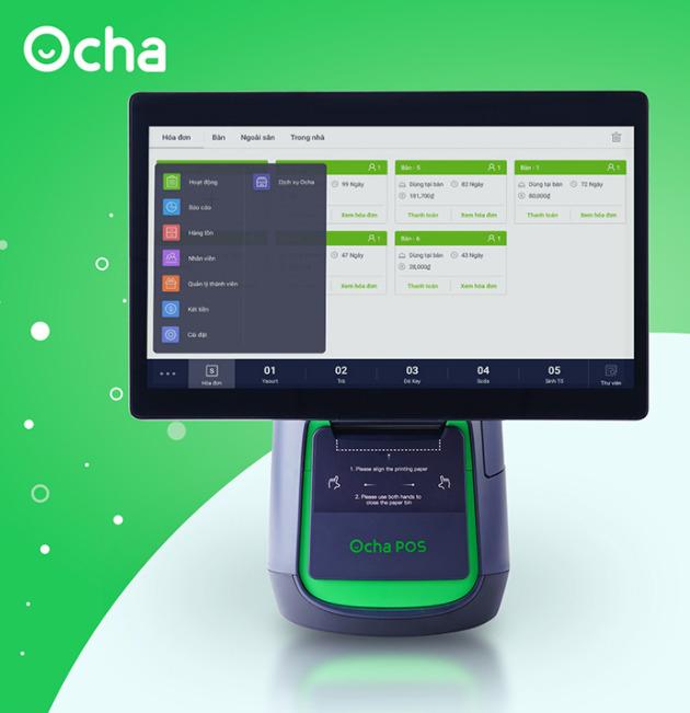 Phần mềm quản lý bán hàng Ocha POS