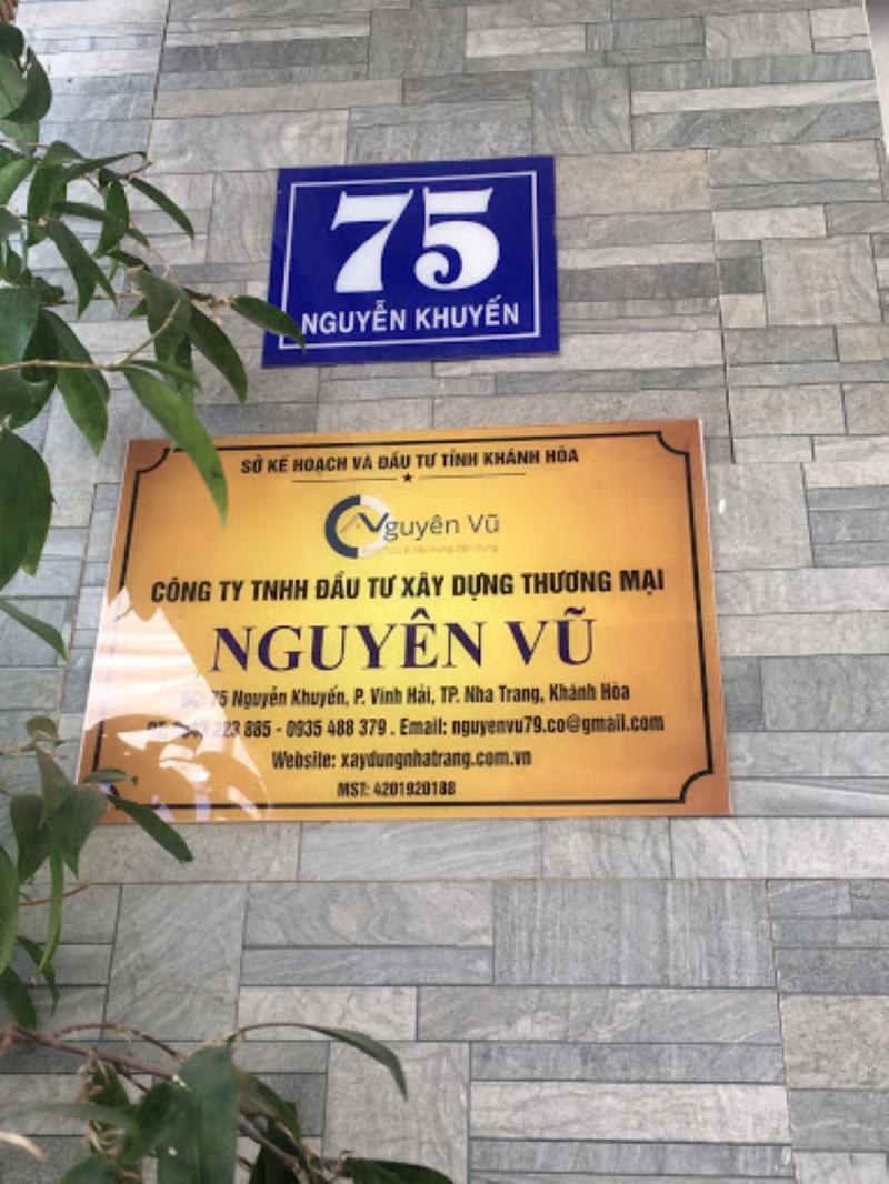 Công Ty TNHH Đầu Tư Xây Dựng Thương Mại Nguyên Vũ Công Ty TNHH Đầu Tư Xây Dựng Thương Mại Nguyên Vũ