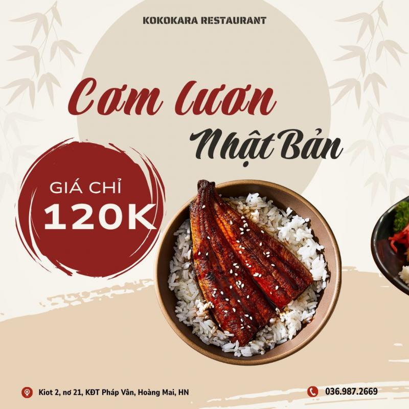 Nhà hàng Nhật Bản Kokokara - KDT Pháp Vân