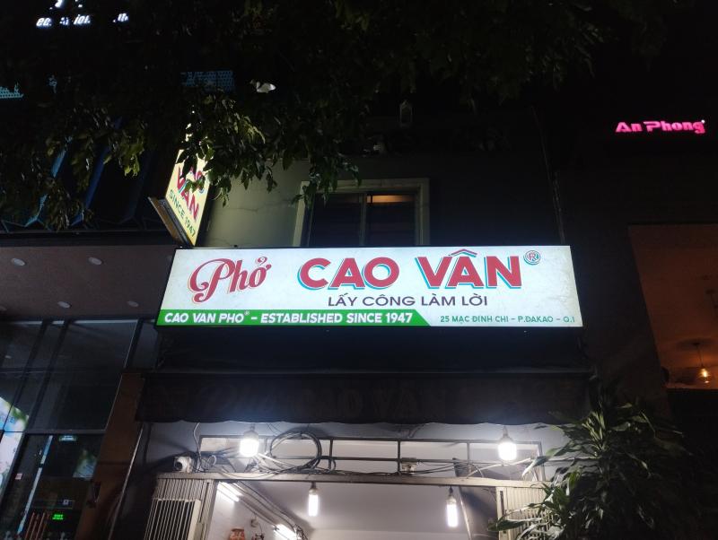 Phở Cao Vân