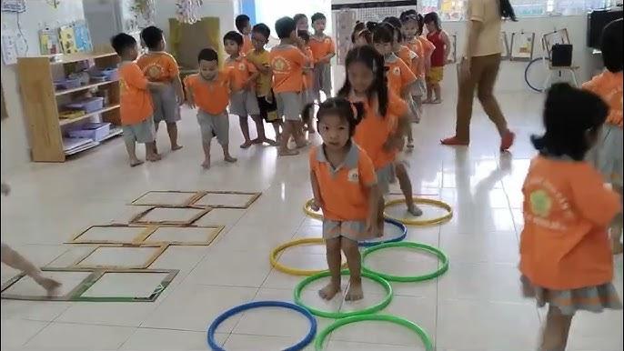 giáo án bật liên tục vào vòng - mẫu 2