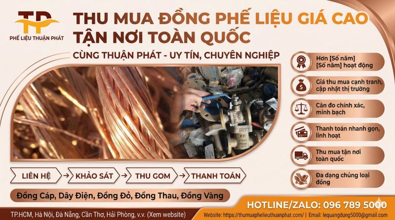 Thu Mua Phế Liệu Thuận Phát Thu Mua Phế Liệu Thuận Phát