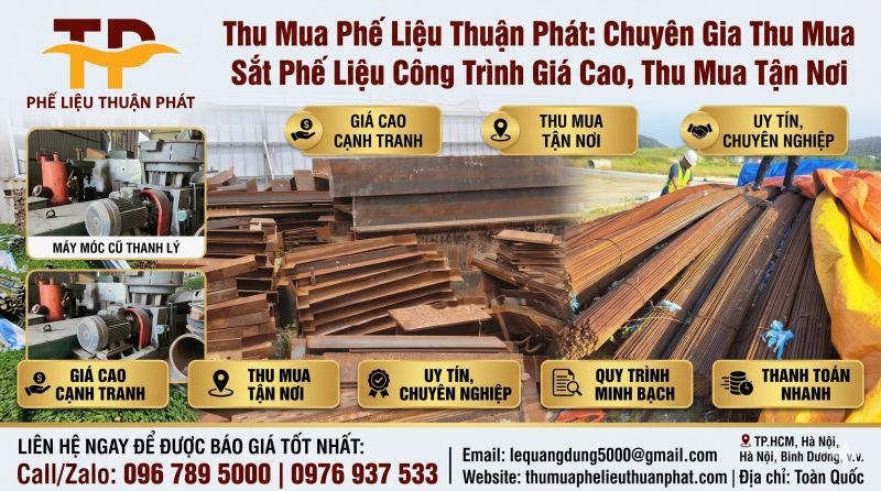 Thu Mua Phế Liệu Thuận Phát Thu Mua Phế Liệu Thuận Phát